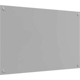 vidaXL Zaščita za kuhinjo 2 pcs Svetlo siva 90 x 60 cm kaljeno steklo | Shoptok.si