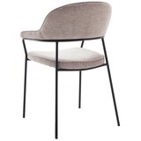 Unique Furniture Bež jedilni stol z nasloni za roke Kindersley – | Shoptok.si