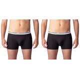 Bellinda BOXER COLOURS 2x - Double pack of cotton boxer shorts - black