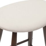  Trpezarijske stolice 2 pcs Svijetlosmeđa 46 x 37 x 63 cm | Eponuda.com