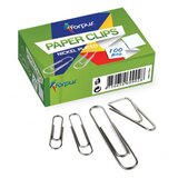 Forpus Sponke za papir, srebrne 50 mm Cene