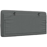 vidaXL Vzglavna stranica temno siva 100 cm blago | Shoptok.si