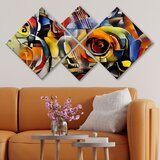 Wallity slika 4MDF589579217, 60x115 cm, 4 dela | ePonuda.com