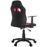 MID.YOU Mladinski Vrtljiv Stol Kid Racer, Črna, Rdeča | Shoptok.si