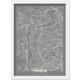Plakat u okviru 40x55 cm Prague -