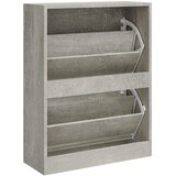 Ormarić za cipele boja betona 63x24x81 cm konstruirano drvo | shoptok.hr