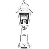 Opviq Vanjska zidna lampa BSU-68213-BSY-K, 53 cm, IP65, E27, 40W, Crna | Eponuda.ba