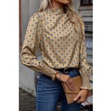 Fenzy Bluza S Printom, Bež Boje Cijene