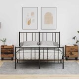  Noćni ormar 2 pcs Stari drvo i crna 40 x 35 x 47,5 cm | shoptok.hr