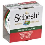 Schesir dog adult piletina & govedina zele konzerva 150g Cene