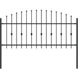  Ograda sa šiljcima Asten Crna 200 x 130 cm | Eponuda.ba