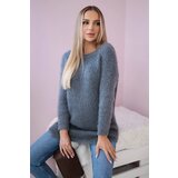 Kesi Włoski Fluffy sweater Graphite | shoptok.hr
