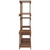  Stalak za cvijeće 110 x 25 x 110 5 cm od masivne jelovine | shoptok.hr