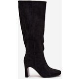Boto Women's Heeled Insulated Boots Black Zamira | ePonuda.com