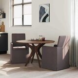  Trpezarijske stolice 2 pcs Tamno smeđa 57 x 67 x 95 cm tkanina | Eponuda.ba