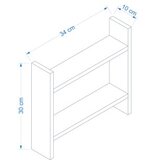 Hanah home Kuhinjska polica 34x10x30cm Bež | Eponuda.ba