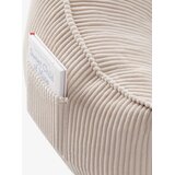  Stolica s naslonom i tabureom od samta Comfy 4.0 &amp;ndash; bež Slike