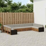 Setovi sofa 10 kom. Čvrsto drvo akacije | shoptok.hr
