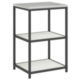 vidaXL Kuhinjski set za shranjevanje 3 pcs Bela 180 x 50 x 92 cm | Shoptok.si