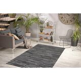 Kayoom RAVNO TKANA PREPROGA 170/240 cm tkano temno siva | Shoptok.si
