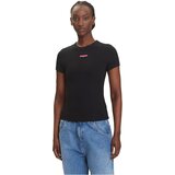 Tommy Jeans Majice & Polo majice DW0DW21402 Črna Cene