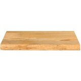Stolna ploča sa živim rubom 60x20x3 8 cm od masivnog drva manga | shoptok.hr