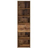  Highboard Staro drvo 50 x 42,5 x 185 cm Konstruirano drvo | shoptok.hr