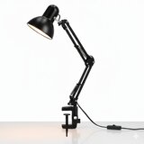  Stona lampa sa stezaljkom 1xE27/60W/230V crna | Eponuda.com