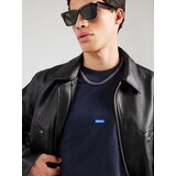 Hugo Majica 'Nieros' mornarska / azur / bela | Shoptok.si