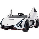  Licencirani auto na akumumulator Lamborghini SIAN 4x100W - dvosjed - bijeli | shoptok.hr
