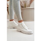 Big Star Women's sneakers with ankle choke Big Star white | Eponuda.ba