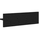  Vješalica za kapute na zidu Zidne Crni hrast 60 x 10,5 x 18 cm | Shoptok.si