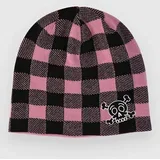 Buffalo Plaid Reversible Skully Kapa pink