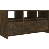 Maison Chic TV omarica - TV stojalo - Televizijska omarica dimljeni hrast 102x37,5x52,5 cm iverna plošča, (21699792) Cene