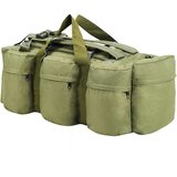  3-u-1 torba u vojničkom stilu 90 L maslinastozelena | shoptok.hr