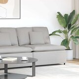  Modularni kauč s jastucima, sivo-bijeli 100 cm | Eponuda.ba