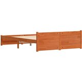  Krevetna konstrukcija Vosak smeđa 205,5 x 155,5 x 51 cm | shoptok.hr