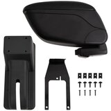  Naslon za ruke za automobil crni 12x29x(32-46) cm ABS | shoptok.hr