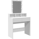  Toaletni stolić s LED svjetlima bijeli 80 x 41 x 144,5 cm | shoptok.hr