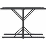  3-dijelni bistro set s jastucima crni od poliratana | shoptok.hr