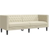  Chesterfield garnitura od 3 dijela, krem, umjetna koža | shoptok.hr