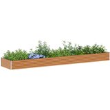  Povišena vrtna gredica 485 x 100 x 36 cm Cinkani čelik | shoptok.hr