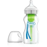 Options+ Wide-Neck staklena bočica protiv kolika 270 ml