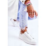 Kesi Women's Classic Leather Sneakers White Misima Cene