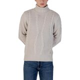 Gianni Lupo Puloverji M. COLLO ALTO BW793-F25 Siva Cene