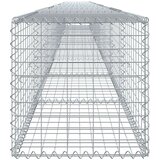 vidaXL Gabionska košara s poklopcem 900x50x50 cm od pocinčanog željeza | shoptok.hr