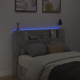  Uzglavlje Betonski sivi 140 x 16,5 x 103,5 cm Konstruirano drvo | shoptok.hr