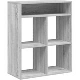 Maison Chic Knjižna omara - Knjižni regal siva sonoma 66x31x80 cm cm inženirski les, (21724965) Cene