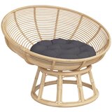  Okrugli jastuk antracit Ø 60 x 11 cm od tkanine Oxford | shoptok.hr