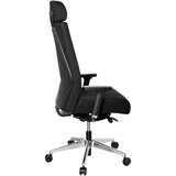 MID.YOU Pisarniški Stol Pro-tec Xxl, Črna | Shoptok.si